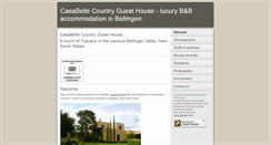 Desktop Screenshot of casabelle.com